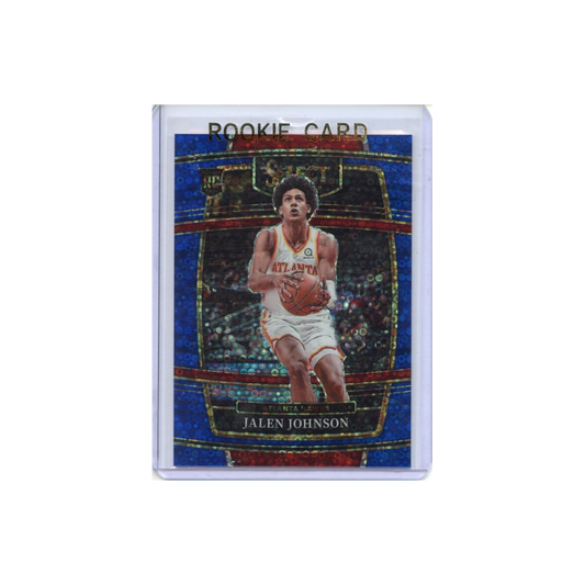 Jalen-Johnson-Blue-Disco-/25-2021-Prizm-Vorderseite