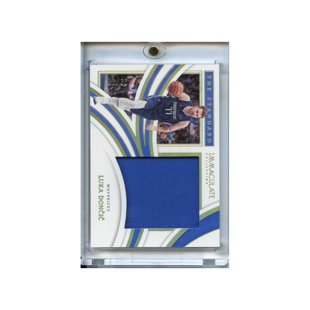 Luka-Doncic-The-Standard-Patch-/99-2021-Immaculate-Vorderseite