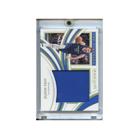 Luka-Doncic-The-Standard-Patch-/99-2021-Immaculate-Vorderseite