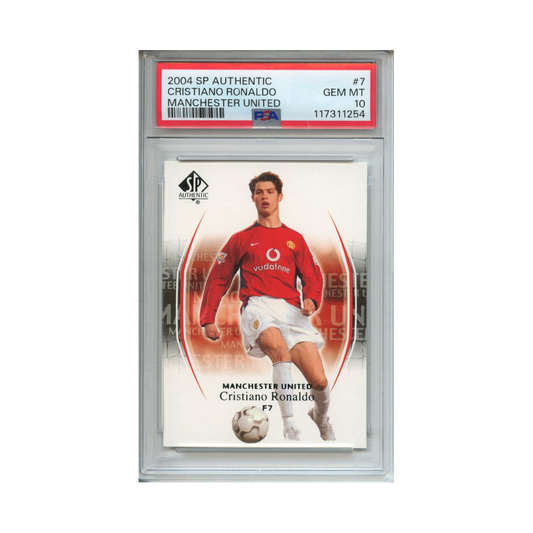 Cristiano-Ronaldo-Manchester-United-2004-SP-Authentic-PSA-10-Vorderseite