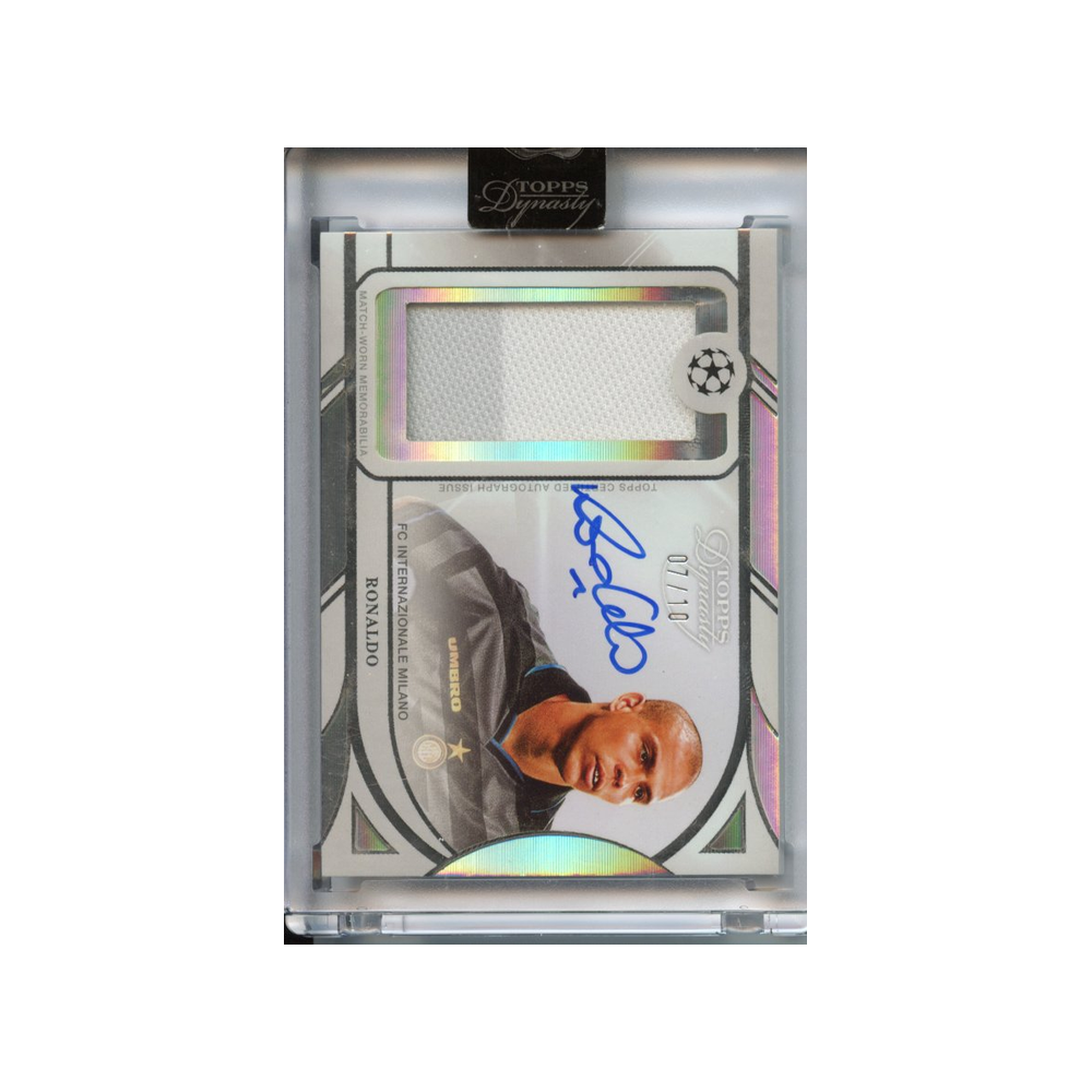 Ronaldo-Patch-Autograph-/10-2024-Topps-Dynasty-Vorderseite