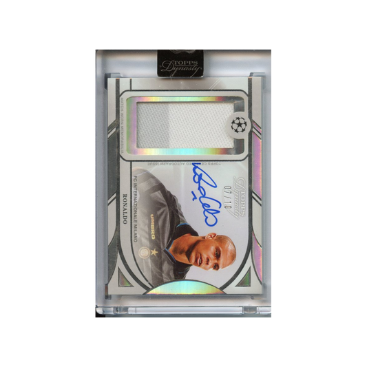 Ronaldo-Patch-Autograph-/10-2024-Topps-Dynasty-Vorderseite