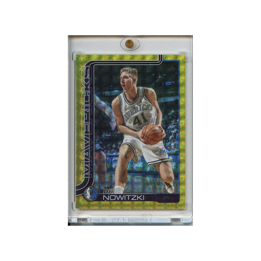 Dirk-Nowitzki-Foilfractor-1/1-2024-Topps--Vorderseite