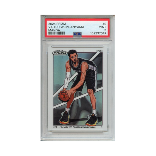 Victor-Wembanyama-Manga-2024-Prizm-#1-Vorderseite