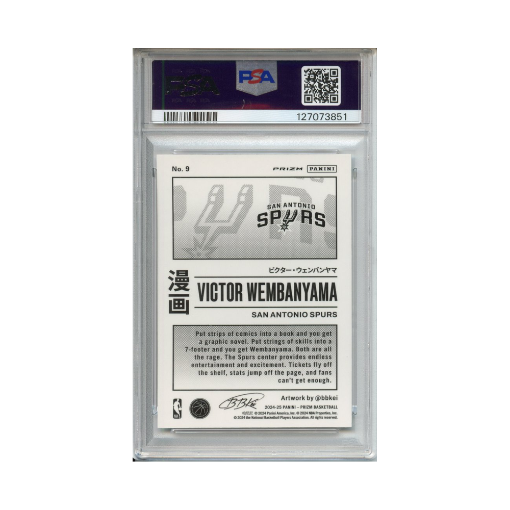 Victor-Wembanyama-Manga-2024-Prizm-#2-Rückseite