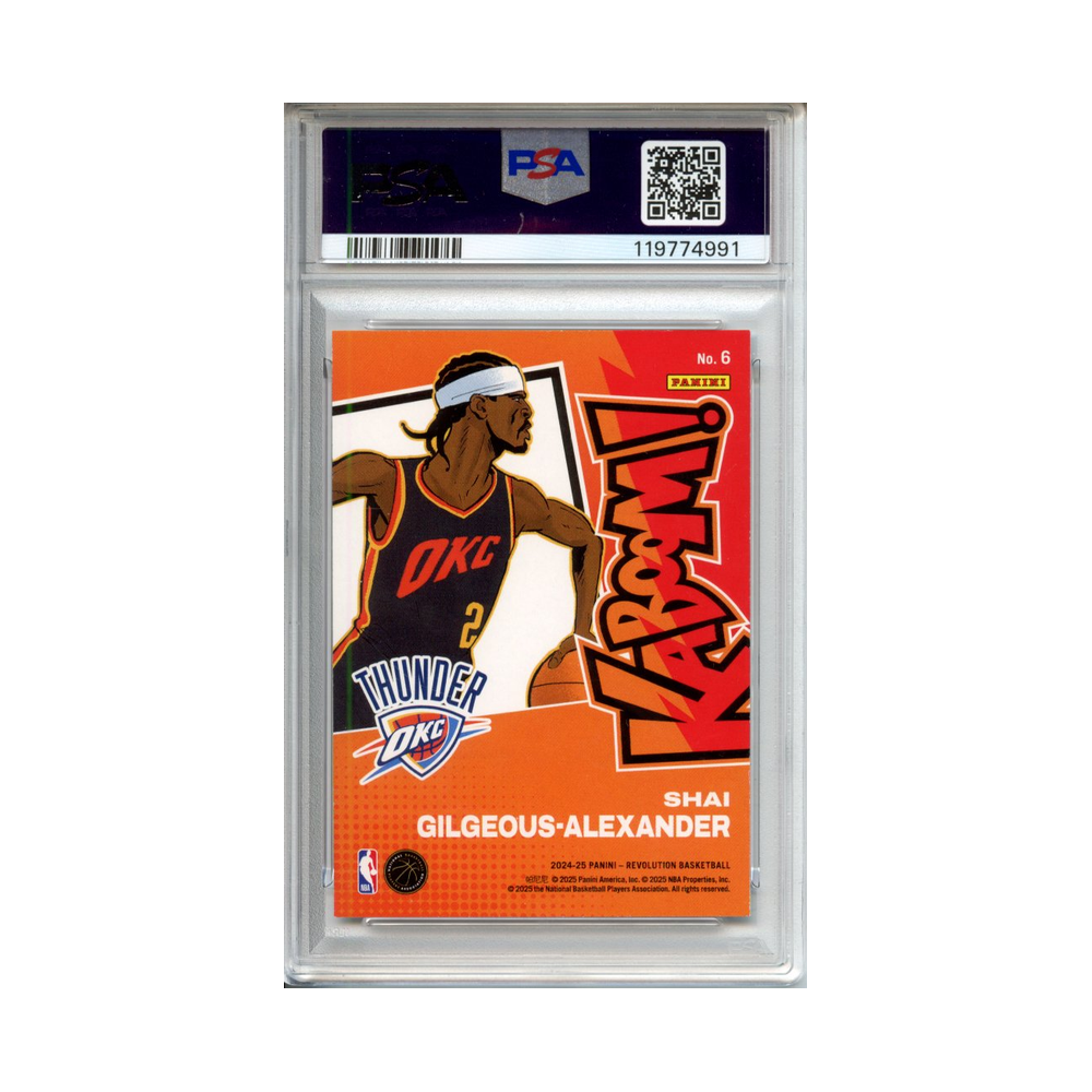 Shai-Gilgeous-Alexander-Kaboom!-Vertical-2024-Revolution-PSA-9-Rückseite