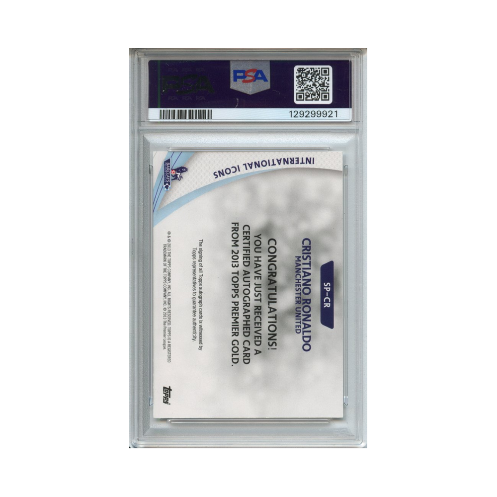Cristiano-Ronaldo-Autograph-2013-Topps-Premier-Gold-PSA-9-Rückseite