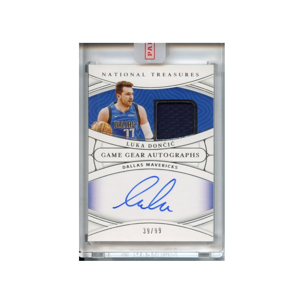 Luka-Doncic-Game-Gear-Autographs-/99-2021-National-Treasures-Vorderseite