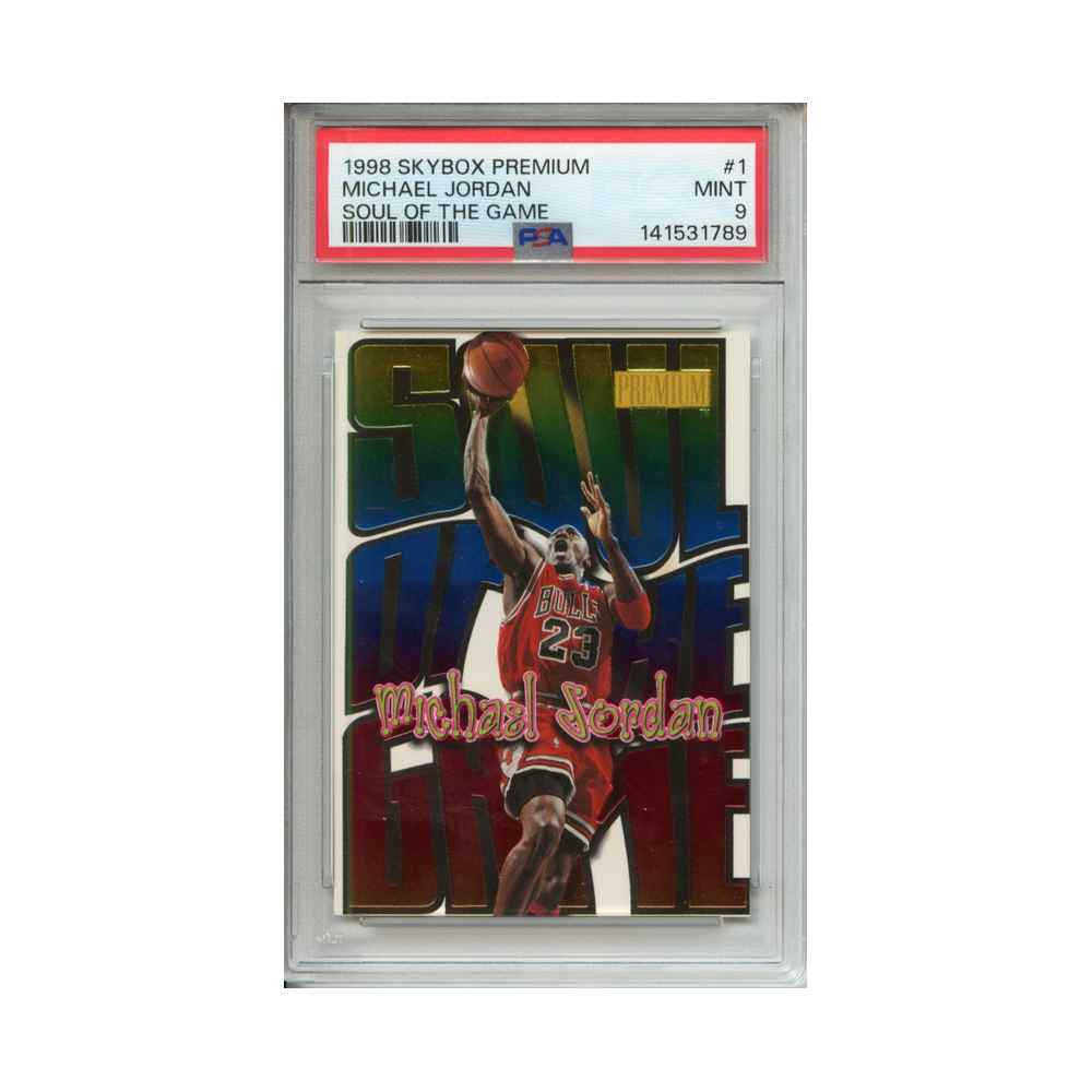 Michael-Jordan-Soul-of-the-Game-1998-Skybox-Premium-PSA-9-Vorderseite