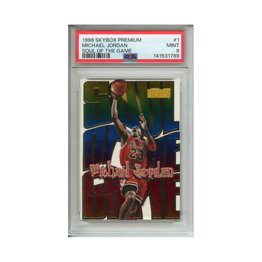 Michael-Jordan-Soul-of-the-Game-1998-Skybox-Premium-PSA-9-Vorderseite