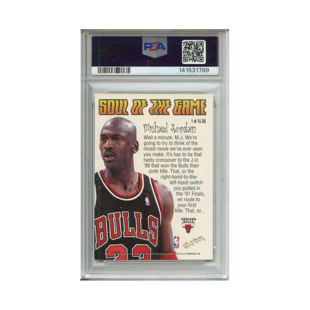 Michael-Jordan-Soul-of-the-Game-1998-Skybox-Premium-PSA-9-Rückseite