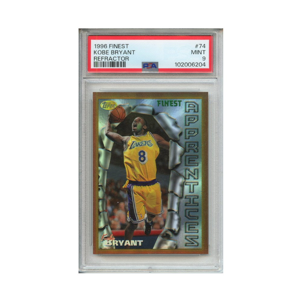 Kobe-Bryant-Refractor-1996-Finest-PSA-9-Vorderseite