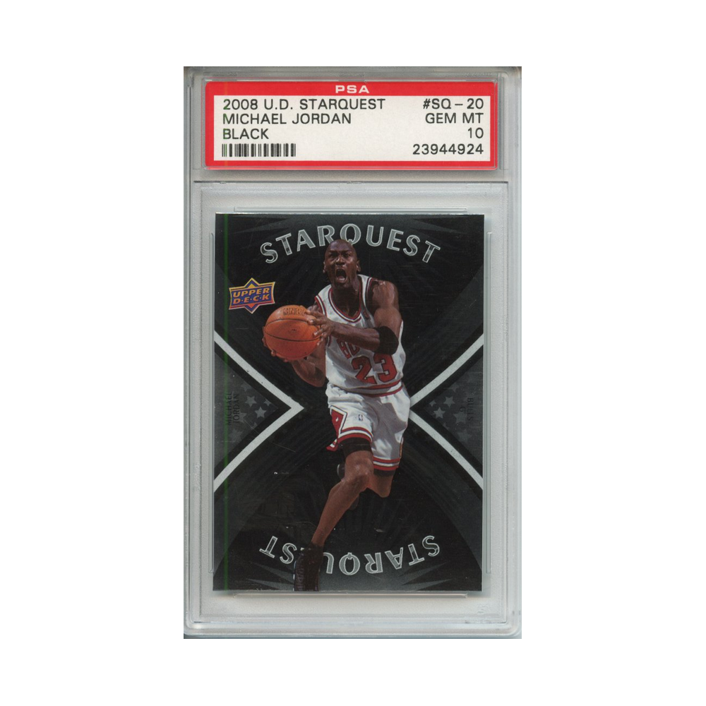 Michael-Jordan-Black-2008-Upper-Deck-Starquest-PSA-10-Vorderseite
