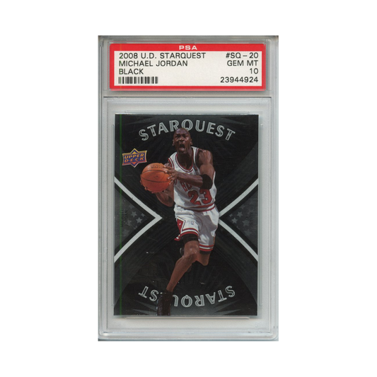 Michael-Jordan-Black-2008-Upper-Deck-Starquest-PSA-10-Vorderseite