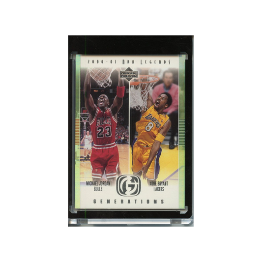 Michael-Jordan/-Kobe-Bryant-2000-01-NBA-Legends-Generations-Upper-Deck-Vorderseite