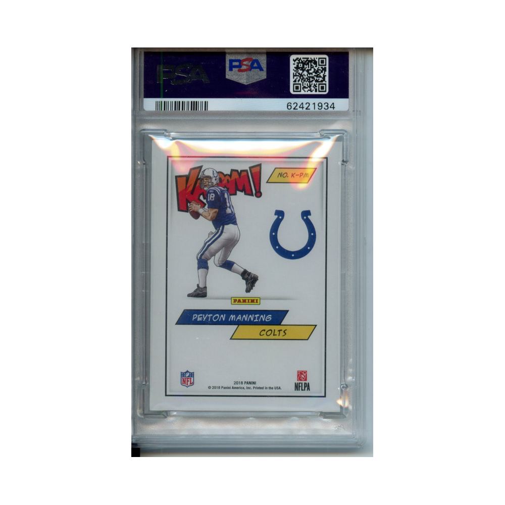Peyton-Manning-2018-Panini-Kaboom!-PSA-10-Rückseite
