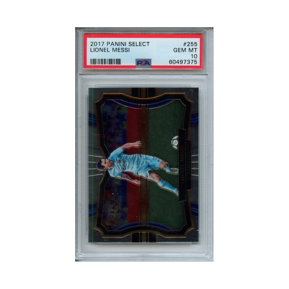 Lionel-Messi-2017-Panini-Select-PSA-10-Vorderseite
