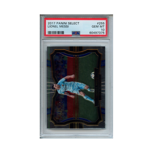 Lionel-Messi-2017-Panini-Select-PSA-10-Vorderseite