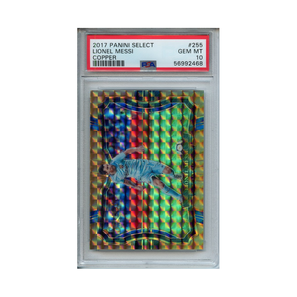 Lionel-Messi-Cooper-2017-Panini-Select-PSA-10-Vorderseite