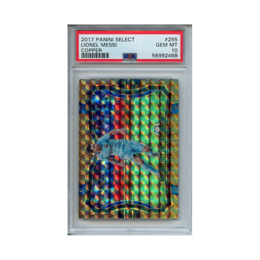 Lionel-Messi-Cooper-2017-Panini-Select-PSA-10-Vorderseite