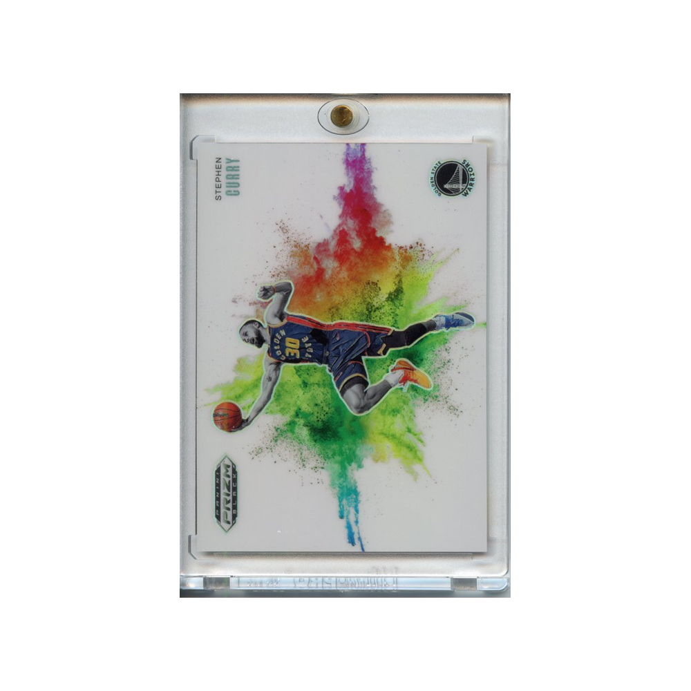 Stephen-Curry-Color-Blast-2024-Prizm-Black-Vorderseite