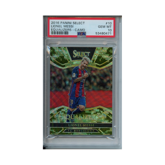 Lionel-Messi-Equalizers-Camo-2016-Panini-Select-PSA-10-Vorderseite