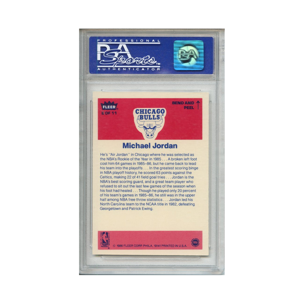 Michael-Jordan-1986-Fleer-Sticker-#2-PSA-8-Rückseite