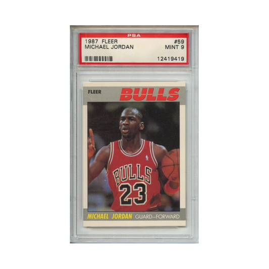 Michael-Jordan-1987-Fleer-PSA-9-Vorderseite