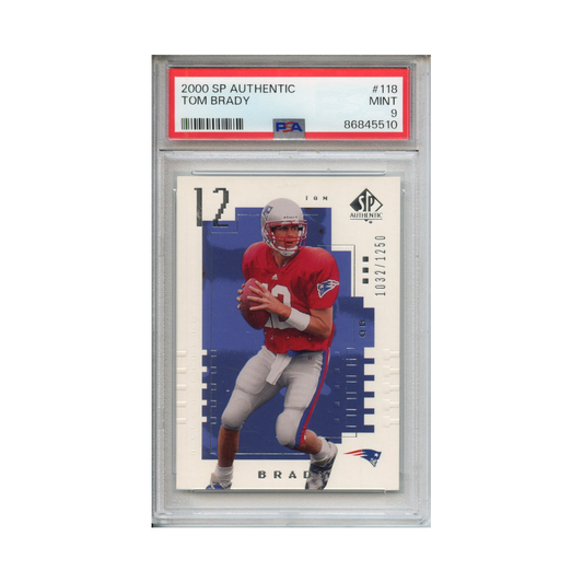Tom-Brady-2000-SP-Authentic-PSA-9-Vorderseite