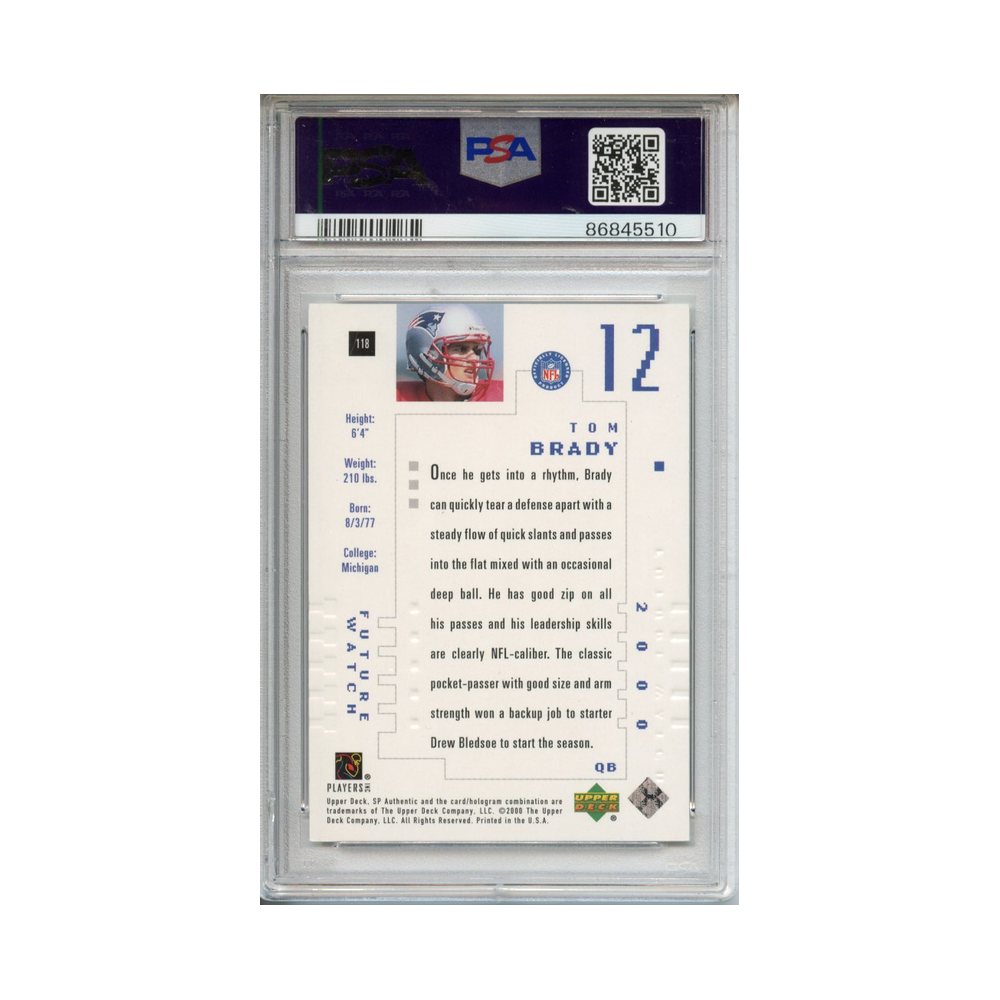 Tom-Brady-2000-SP-Authentic-PSA-9-Rückseite