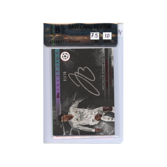 Jude-Bellingham-Silver-Signings-/10-2024-Topps-Inception-BGS-7,5/10-Vorderseite
