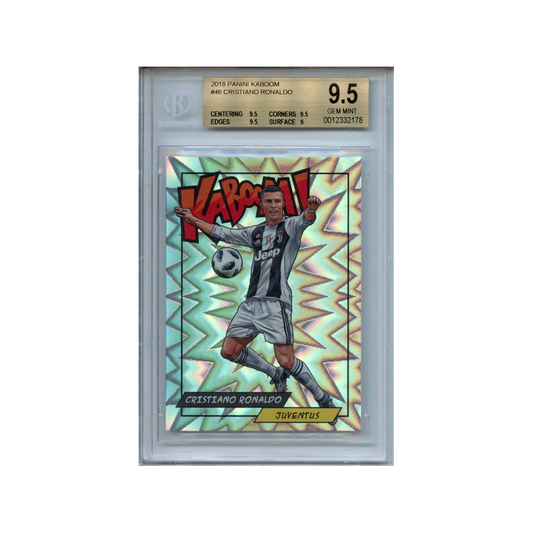 Cristiano-Ronaldo-2018-Panini-Kaboom-BGS-9,5-Vorderseite